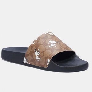 Coach x peanuts slides